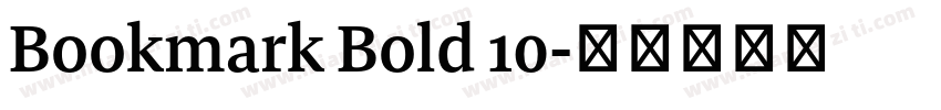 Bookmark Bold 10字体转换